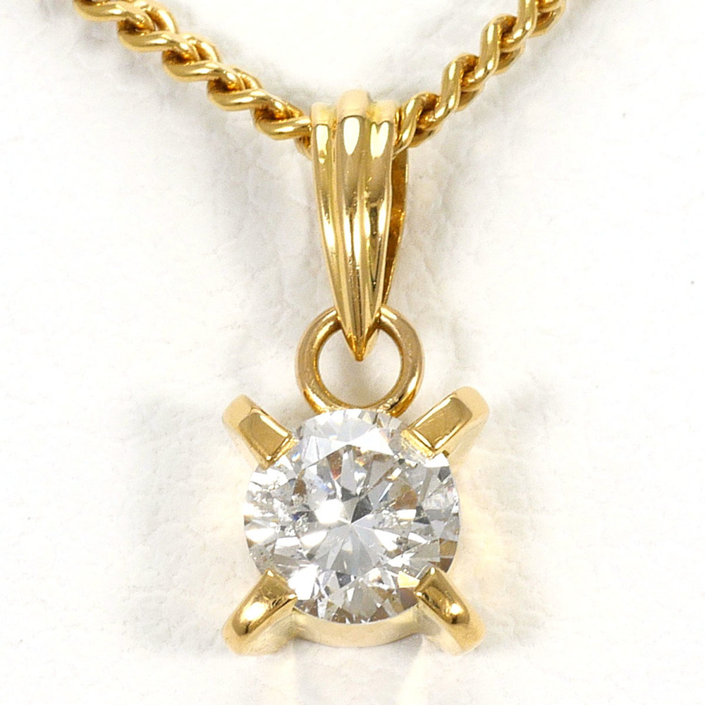 VINTAGE 18k Gold Diamond Necklace